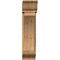 Ekena Millwork Thorton Traditional Rough Sawn Bracket w/ Offset Brace, Western Red Cedar, 8"W x 22"D x 34"H BKT0806X22X34THR01RWR - alternate 2